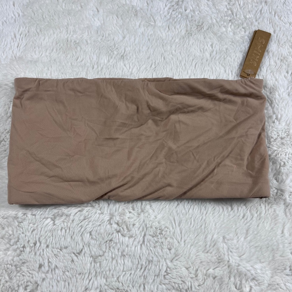 Skims Women's Fits Everybody Bandeau Tube Top Clay Brown BR-BND-2026 Size XS NWT